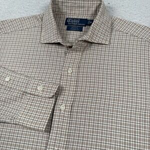 Polo Ralph Lauren Estate Shirt Men's Medium Classic Fit Button Up Cutaway Collar